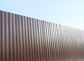 Забор из профлиста